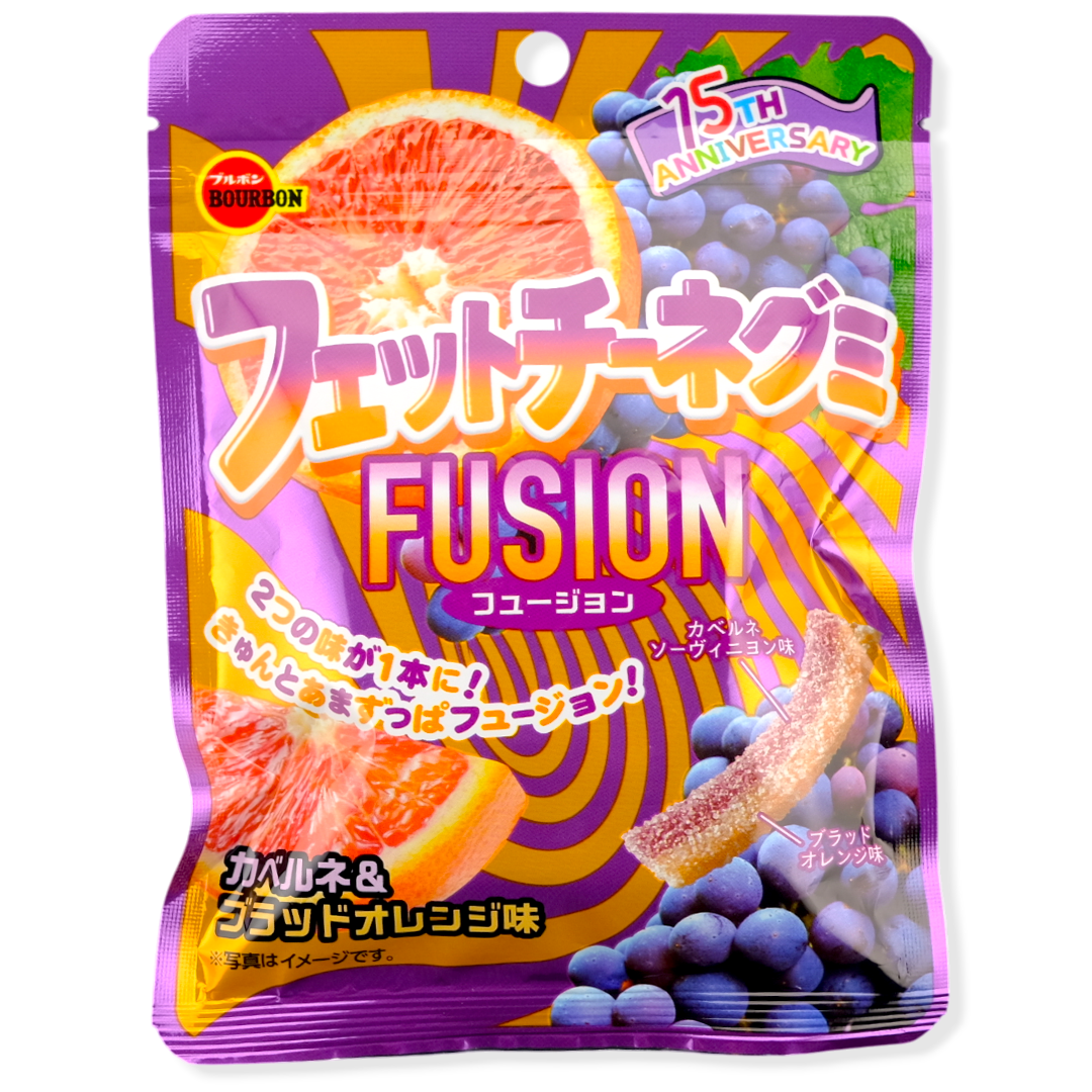 Bourbon ✦ Fettuccine de goma ✦ Fusión de frutas