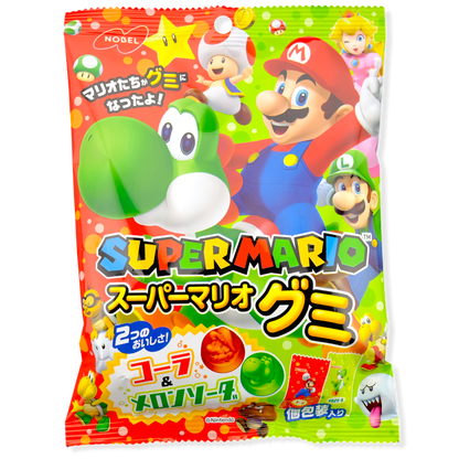 Nobel ✦ Gomitas de Super Mario & Yoshi ✦ Cola & Melón