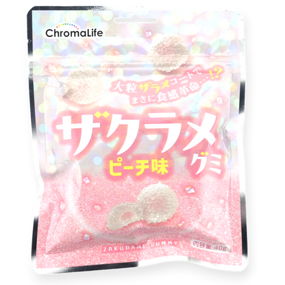 ChromaLife ✦ Knusprig ummanteltes Gummibärchen ✦ Pfirsich