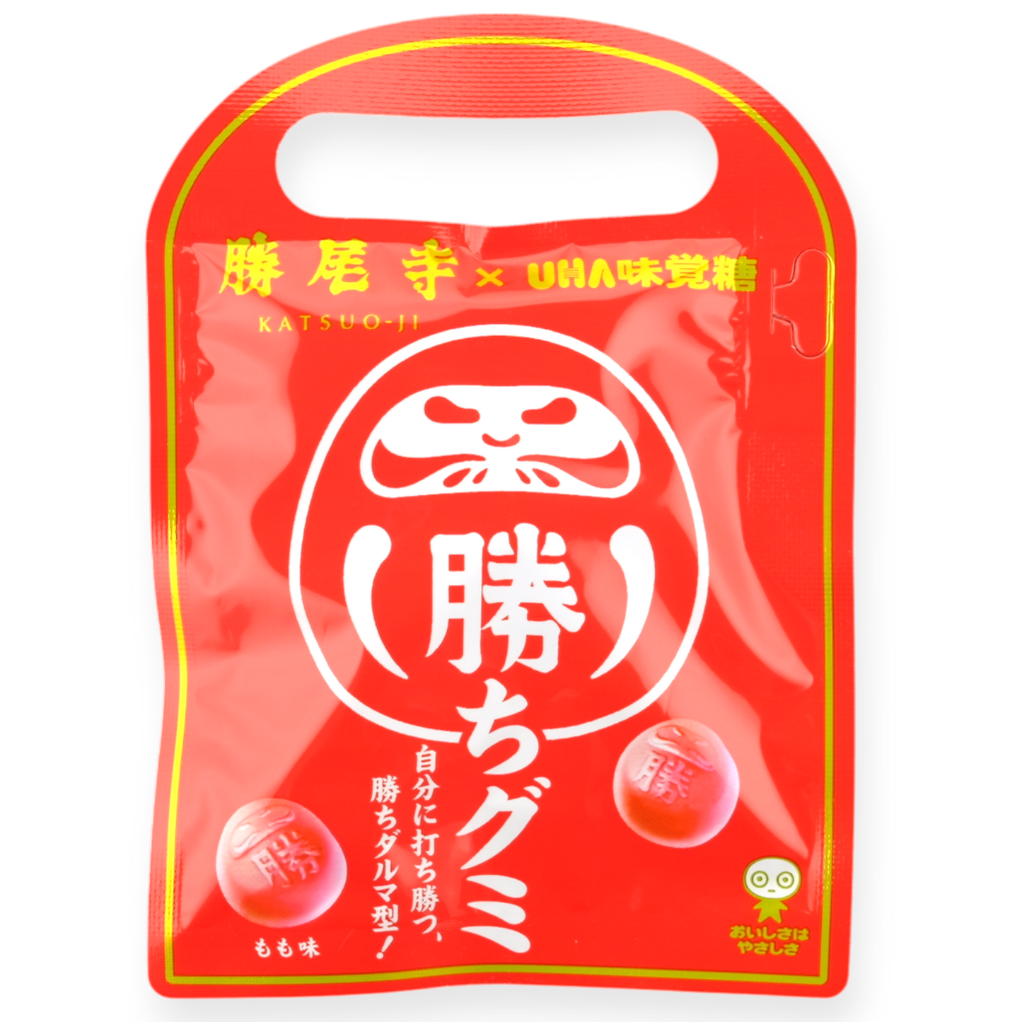 UHA Katsuoji Victory Gummy ✦ Peach ✦ Japanese Candy