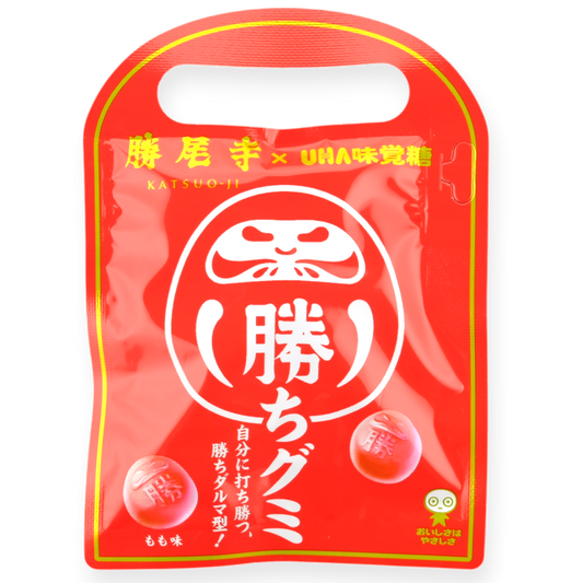 UHA ✦ Katsuoji Victory Gummy ✦ Pfirsich
