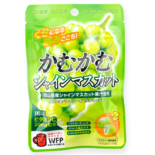 Mitsubishi Foods Kamu Kamu Chews ✦ Muscat Grape ✦ Japanese Candy