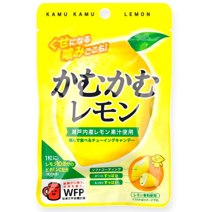 Mitsubishi Foods Kamu Kamu Chews ✦ Lemon ✦ Japanese Candy
