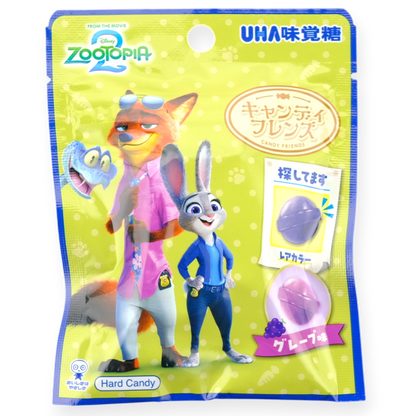 UHA Zootopia Hard Candy ✦ Grape ✦ Japanese Candy