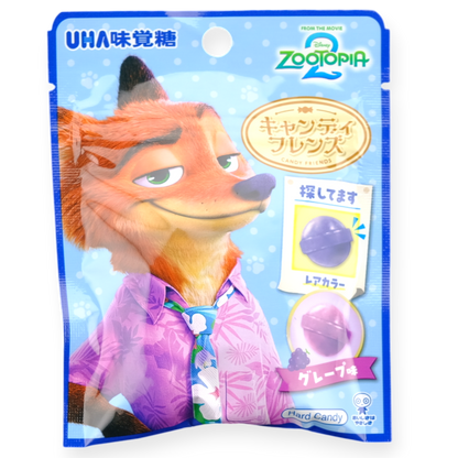 UHA Zootopia Hard Candy ✦ Grape ✦ Japanese Candy