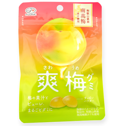Fujiya Sour Sweet Gummy ✦ Plum ✦ Japanese Candy