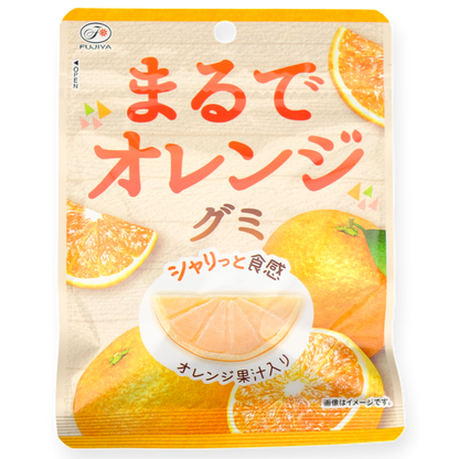 Fujiya Marude Gummy ✦ Orange ✦ Japanese Candy