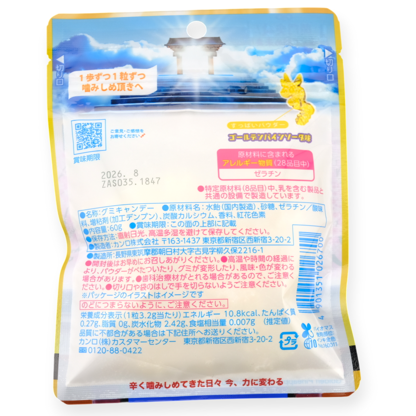 Kanro Candemina ✦ New Year Dragon ✦ Pineapple ✦ Japanese Candy