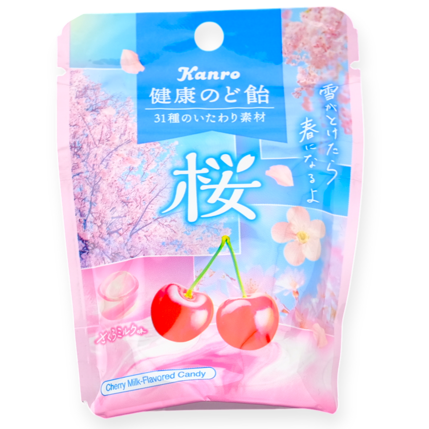 Kanro ✦ Sakura Kirschblütenbonbons ✦ Kirsch-Milch