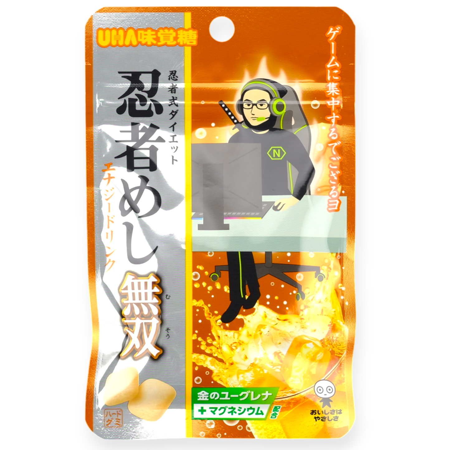 UHA Ninja Meshi Gamer Gummy ✦ Energy Drink ✦ Japanese Candy