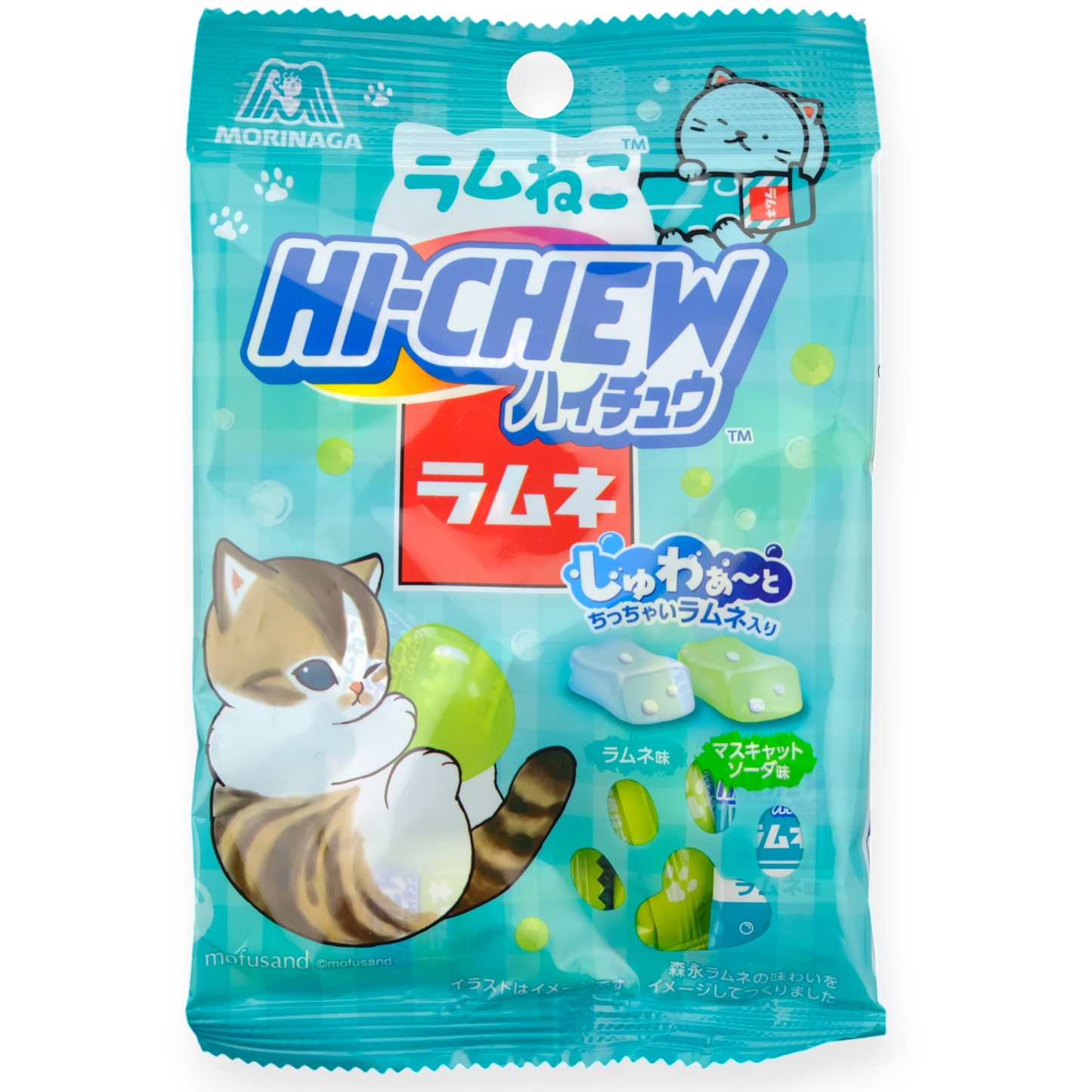 Morinaga ✦ Gato Mofusand x Hi-Chew ✦ Soda Surtida