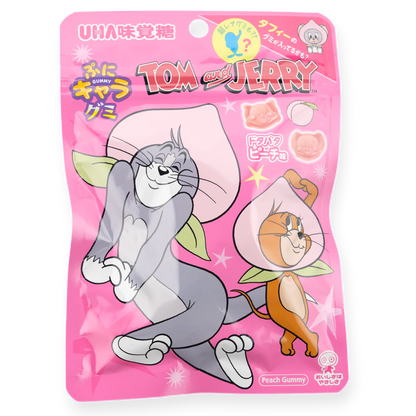 UHA Tom & Jerry Gummy ✦ Peach ✦ Japanese Candy
