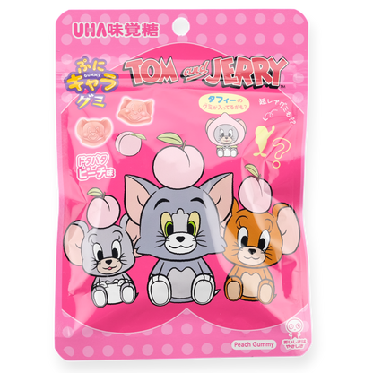 UHA Tom & Jerry Gummy ✦ Peach ✦ Japanese Candy