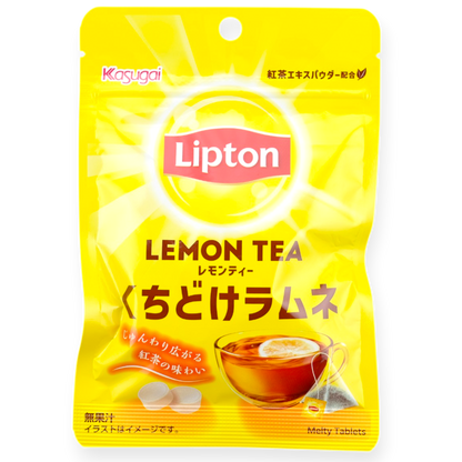 Kasugai Lipton Lemon Tea Ramune ✦ Japanese Candy