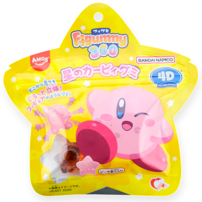 Bandai ✦ Kirby-förmige Gummibonbons ✦ Pfirsich