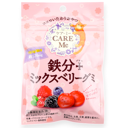 Crete Care Me Gummy ✦ Mixed Fruit ✦ Japanese Candy