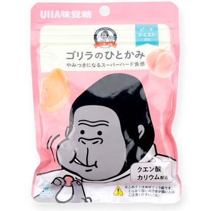 UHA Gorilla Bite Gummy ✦ Peach ✦ Japanese Candy