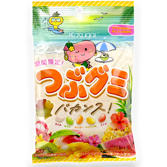 Kasugai ✦ Tsubu Gummy ✦ Fruits Mix