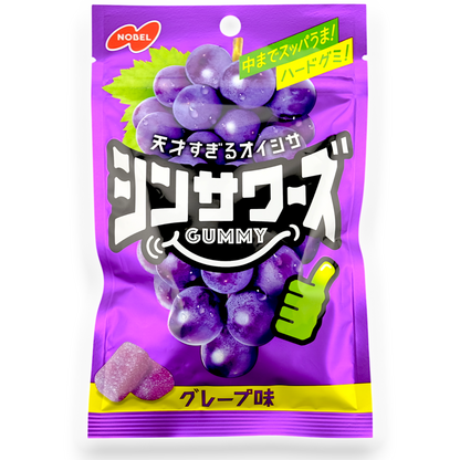 Nobel Shin Sours Gummy ✦ Grape ✦ Japanese Candy