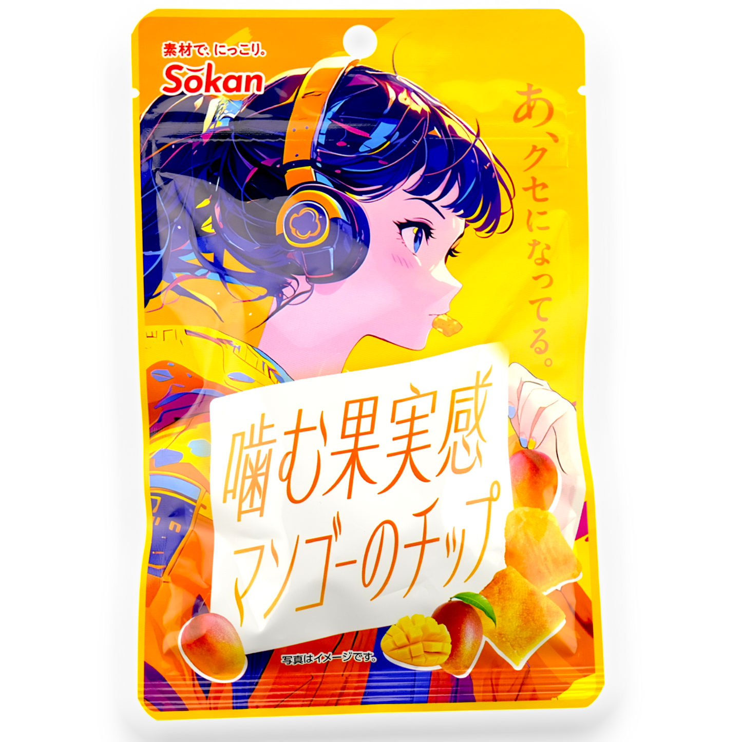 Sokan ✦ Chewy Fruit Chips ✦ Mango