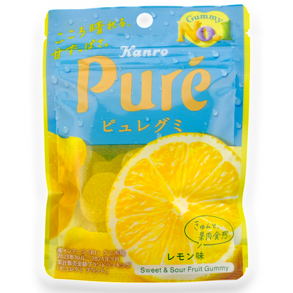 Kanro ✦ Puré Gummy ✦ Lemon