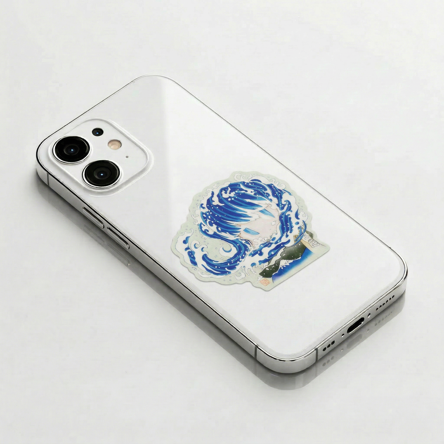 Wave Spirit Girl ✦ B-Side Label Sticker