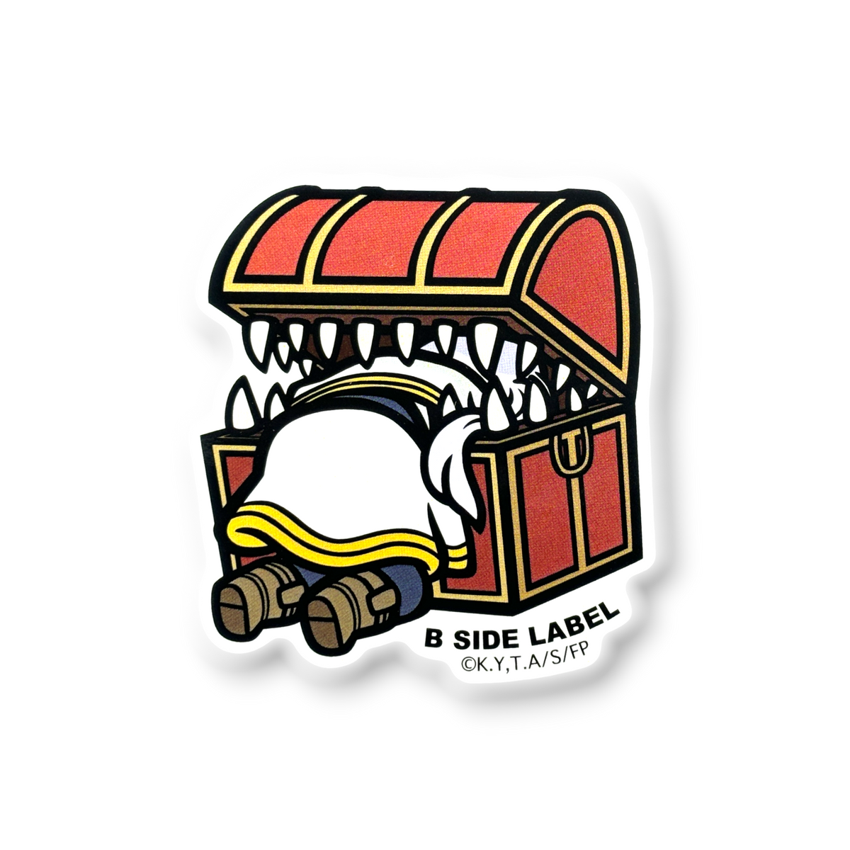 Frieren Beyond Journey's End Frieren & Mimic ✦ B-Side Label Sticker — visually confirmed original from the sticker folder