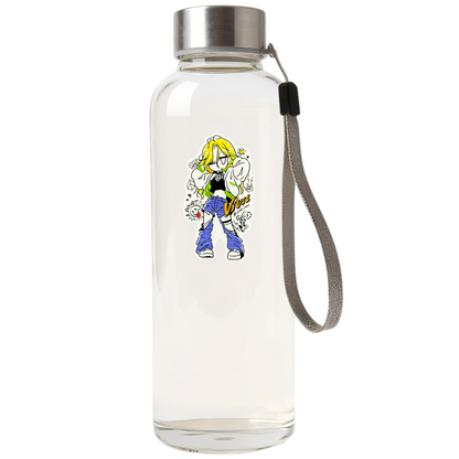 Fashionable Blonde Girlie ✦ B-Side Label Sticker