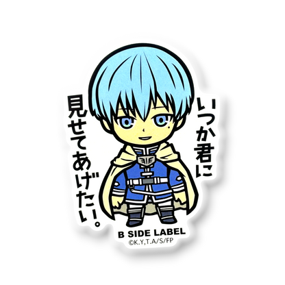Frieren Beyond Journey's End Himmel ✦ B-Side Label Sticker — visually confirmed original from the sticker folder