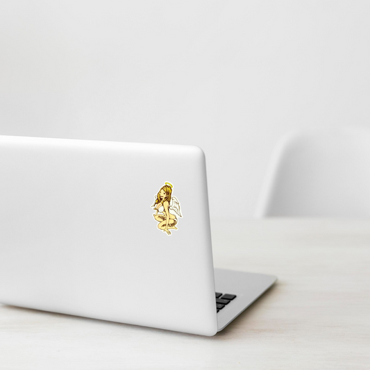 Angels and Demons... Angel ✦ B-Side Label Sticker