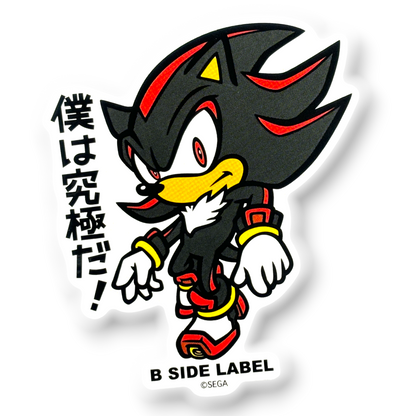 Sonic The Hedgehog  Shadow ✦ B-Side Label Sticker