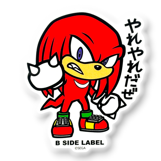 Sonic The Hedgehog Knuckles ✦ B-Side Label Sticker