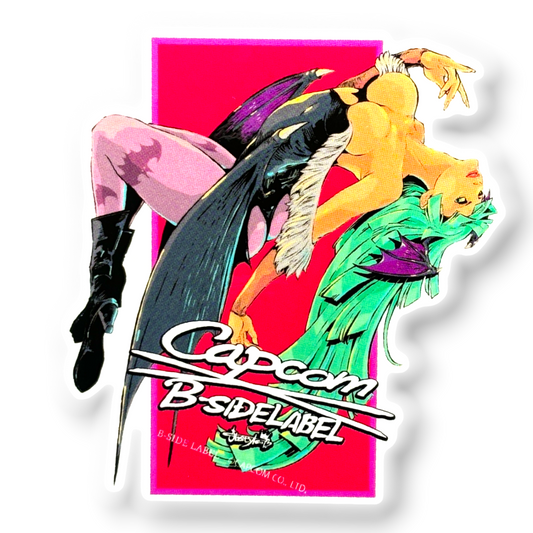Morrigan - Darkstalkers ✦ B-Side Label Sticker