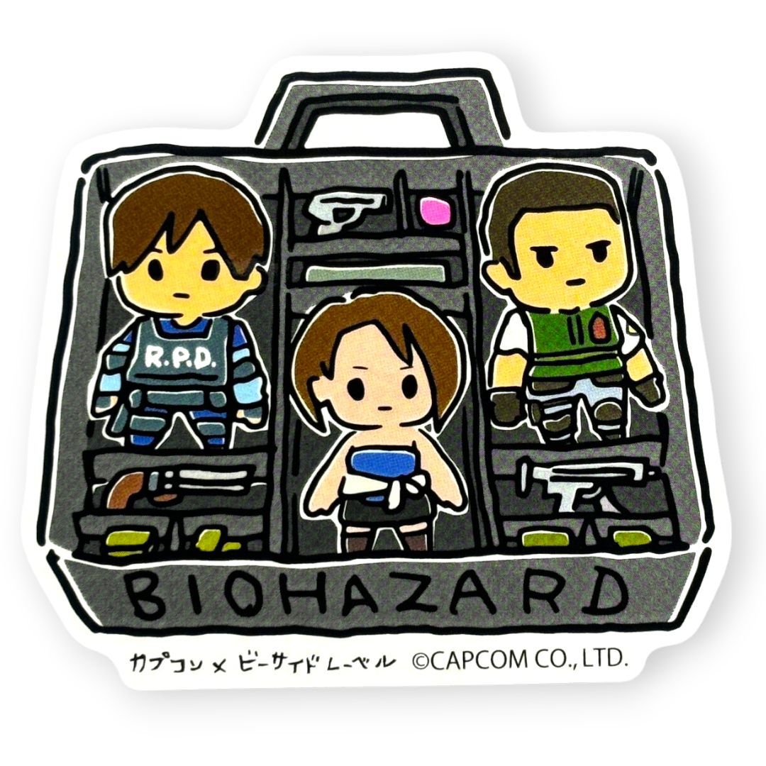 Resident Evil 3 Collection Box ✦ B-Side Label Sticker