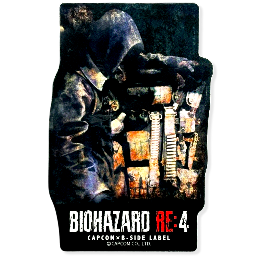 Resident Evil 4 Armero ✦ Pegatina B-Side Label