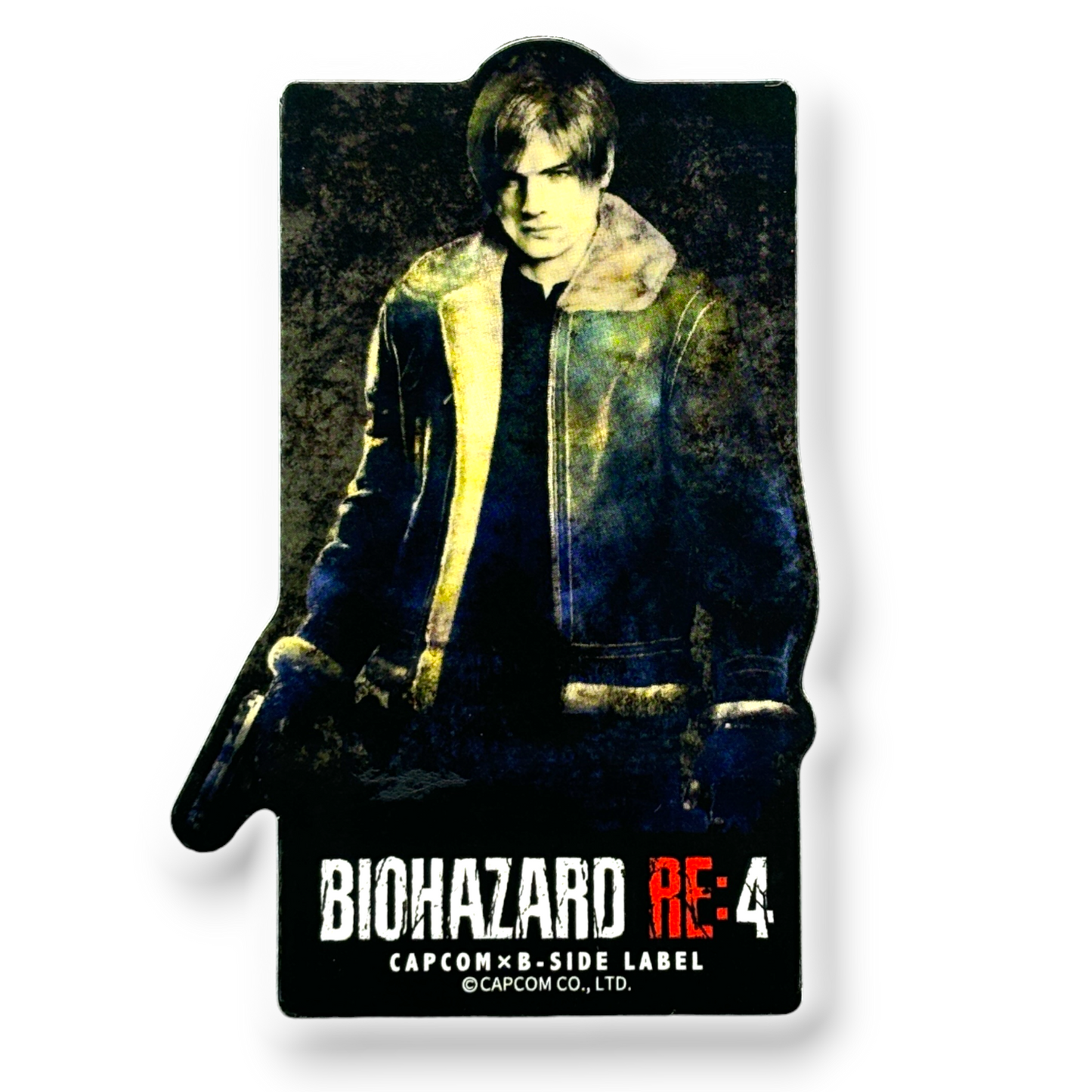 Resident Evil 4 Leon Kennedy ✦ B-Side Label Sticker