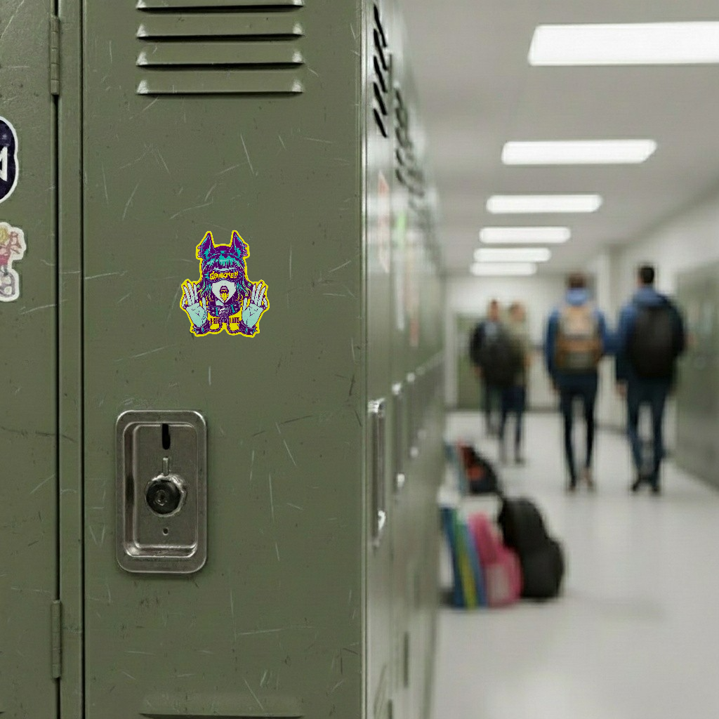 Spank Me Handcuffs ✦ B-Side Label Sticker