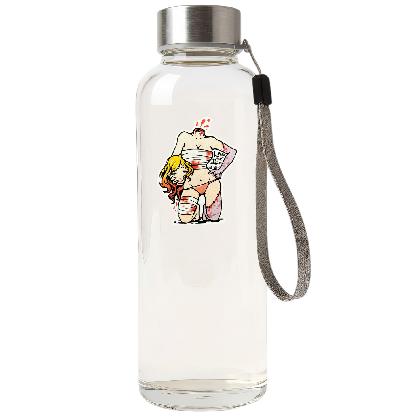 Blonde, Headless... Posing ✦ B-Side Label Sticker