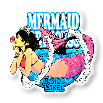 Beautiful Mermaid Princess ✦ B-Side Label Sticker