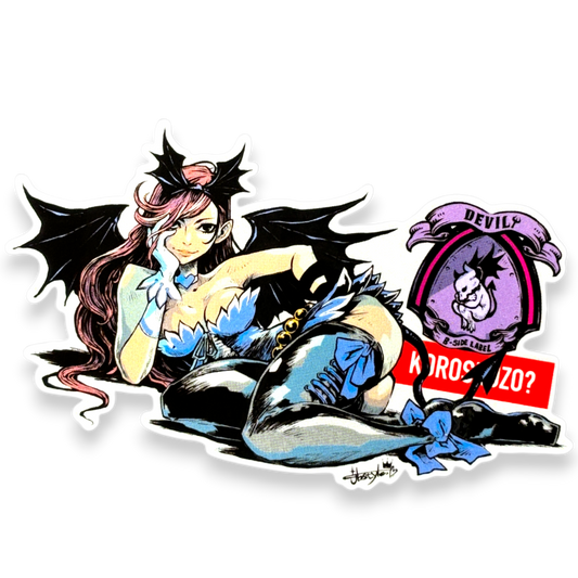 Temptress She-Devil ✦ B-Side Label Sticker