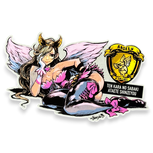 Temptress Angel ✦ B-Side Label Sticker