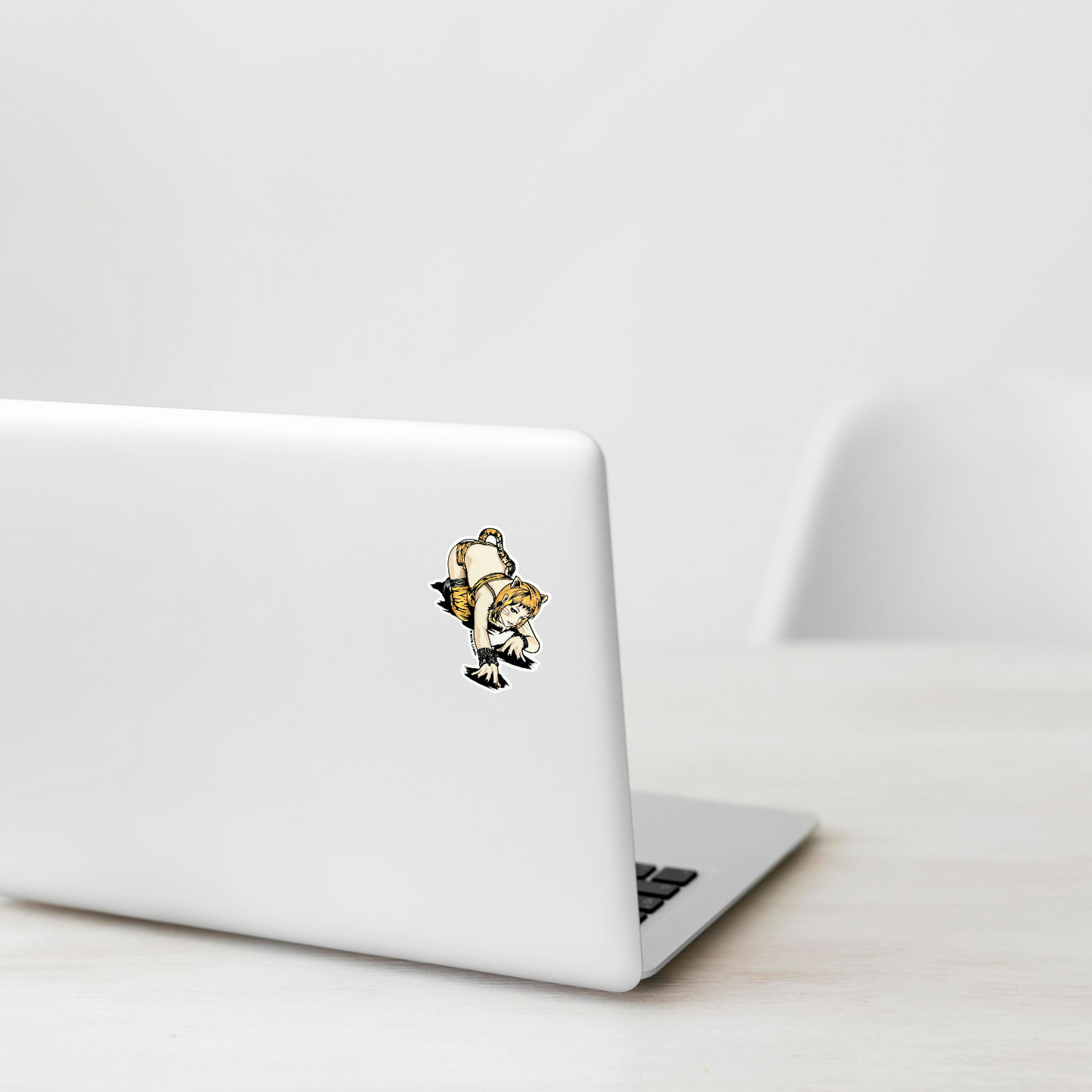 Crouching Tiger Girl ✦ B-Side Label Sticker