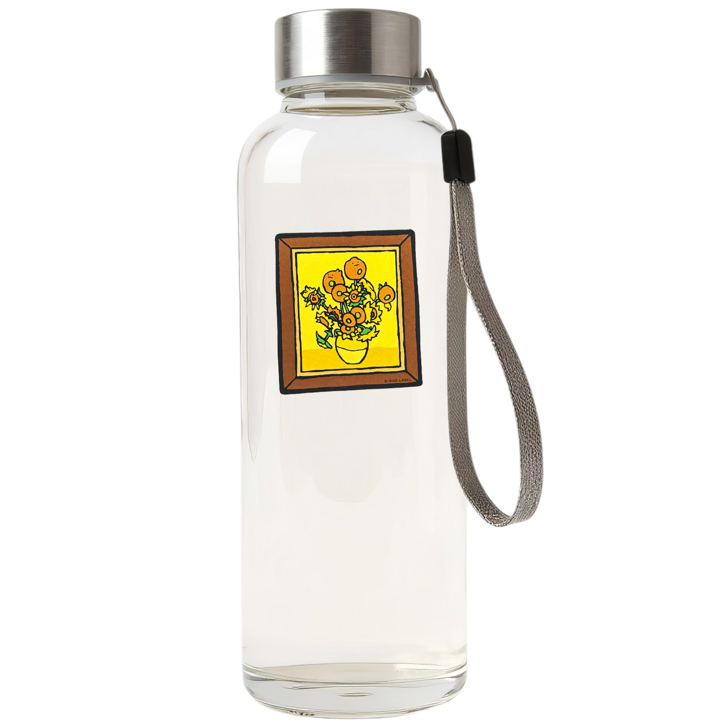 Sunflowers Portrait ✦ B-Side Label Sticker