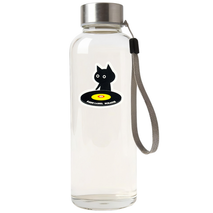 DJ Kitten ✦ B-Side Label Sticker ✦ Japan