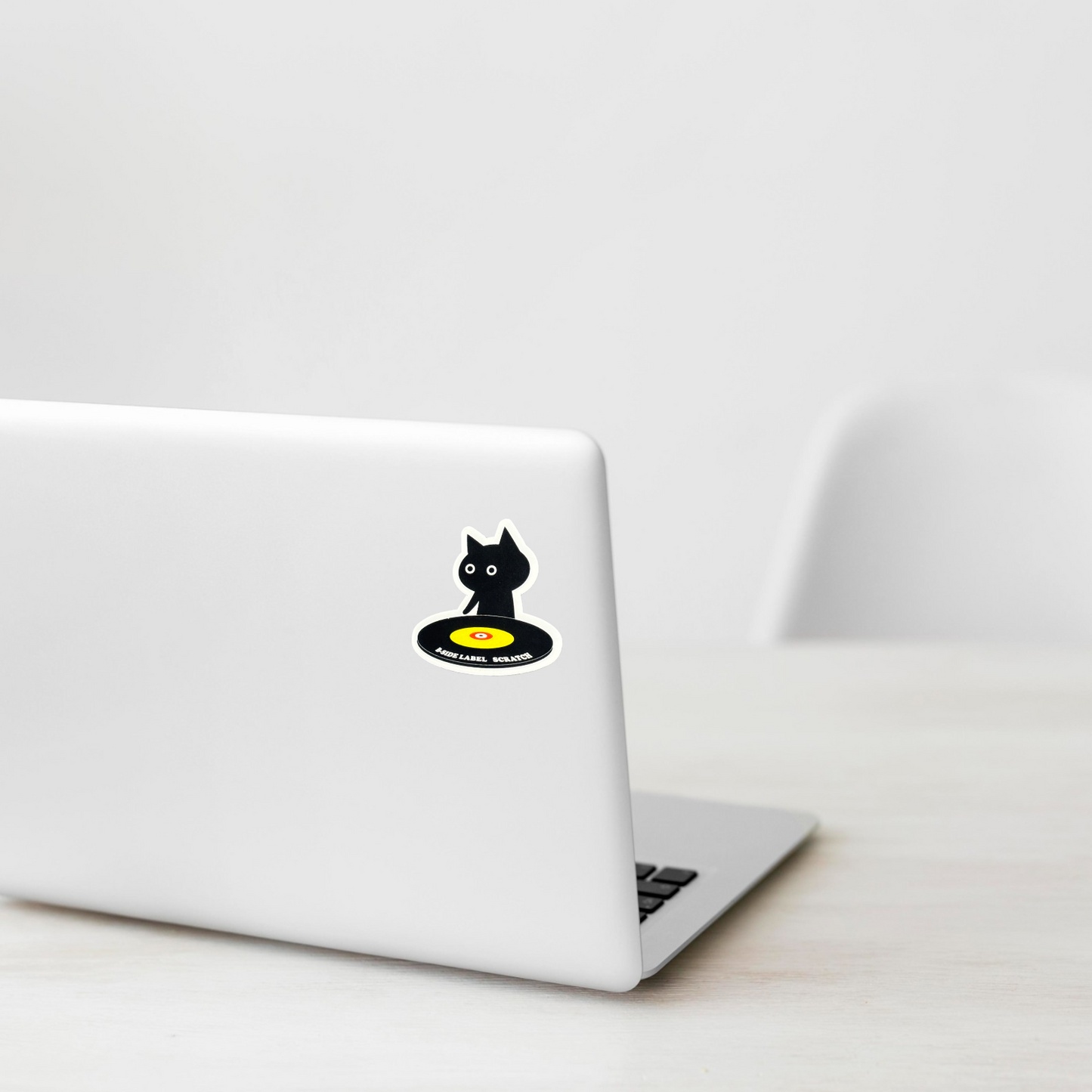 DJ Kitten ✦ B-Side Label Sticker ✦ Japan