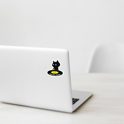 DJ Kitten ✦ B-Side Label Sticker ✦ Japan