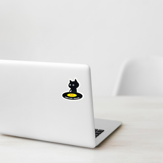 DJ Kitten ✦ B-Side Label Sticker ✦ Japan