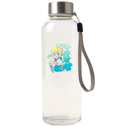 Playful Shark Attack Girlie ✦ B-Side Label Sticker