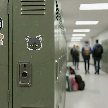 Black Cat & Piercings ✦ B-Side Label Sticker