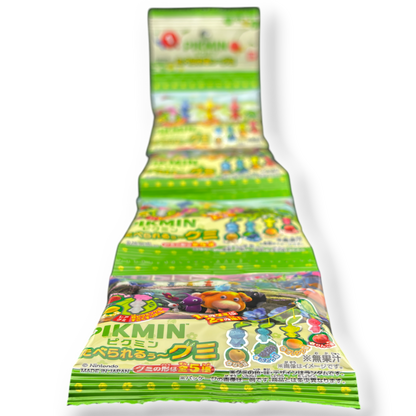 Bandai ✦ PIKMIN Gummibonbons ✦ Gemischte Früchte (4er-Pack)